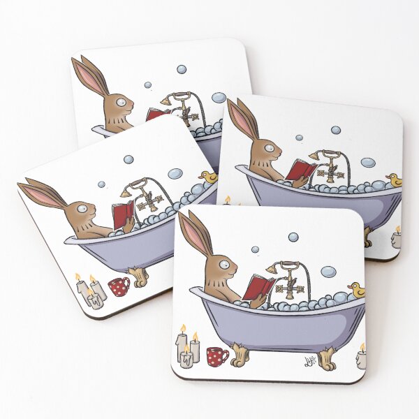 Item preview, Marginal Mischief: bathing bunny designed and sold by faejala.