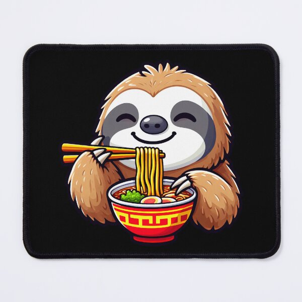 Item preview, Sloth Loves Ramen designed and sold by plushism.