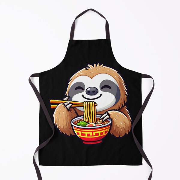 Item preview, Sloth Loves Ramen designed and sold by plushism.