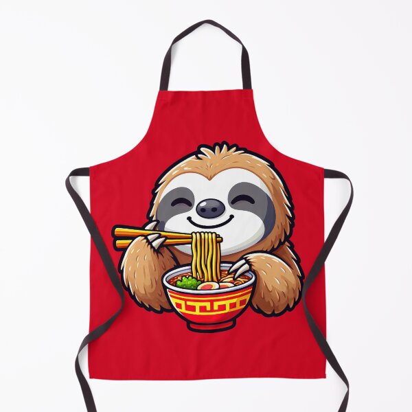 Item preview, Sloth Loves Ramen designed and sold by plushism.