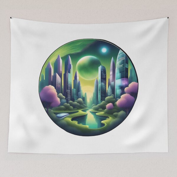 Item preview, "Magic of the Future City" designed and sold by Domi Creatives.