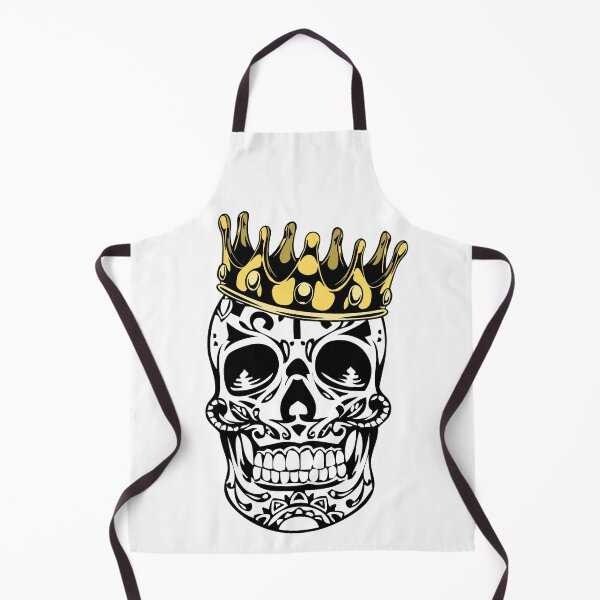 Item preview, Portrait of a Skull Wearing a Golden Crown - Unique Royal Design designed and sold by OpsDesing.