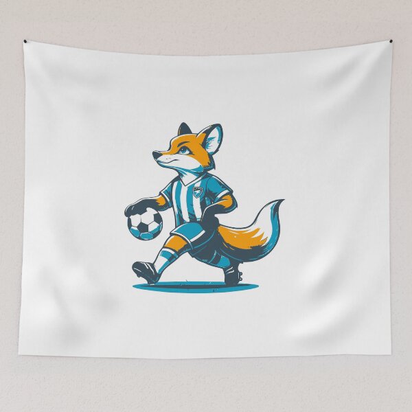 Item preview, Football fox/ fox in football jersey designed and sold by Kr1tos.
