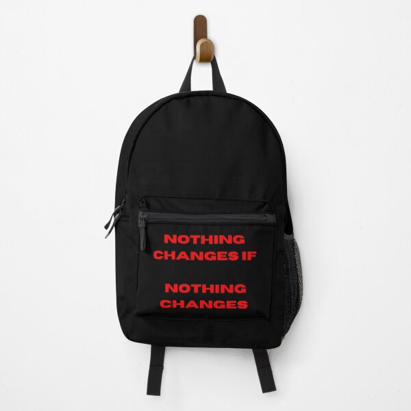 Item preview, nothing changes if nothing changes Motivational Quote designed and sold by SMARTKIT DESIGNAGENCY.