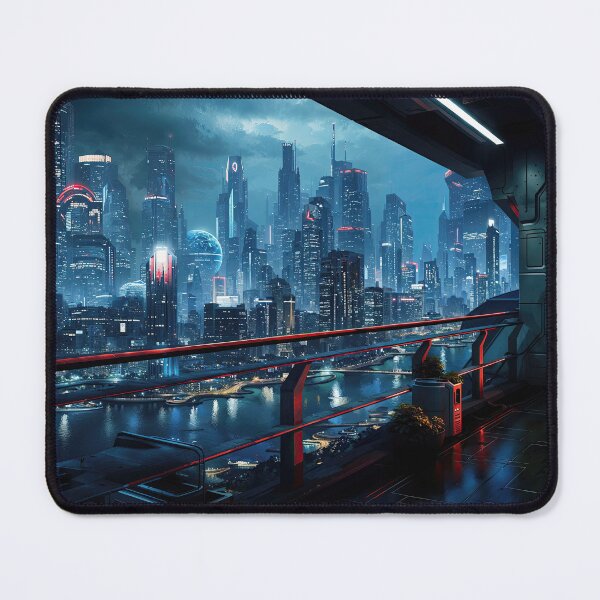 Item preview, Cyberpunk Cityscape #2 designed and sold by Digital Arts Central.