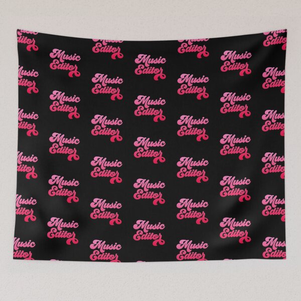 Item preview, Groovy Music Editor - Hot Pink Gradient designed and sold by NermilioDesigns.