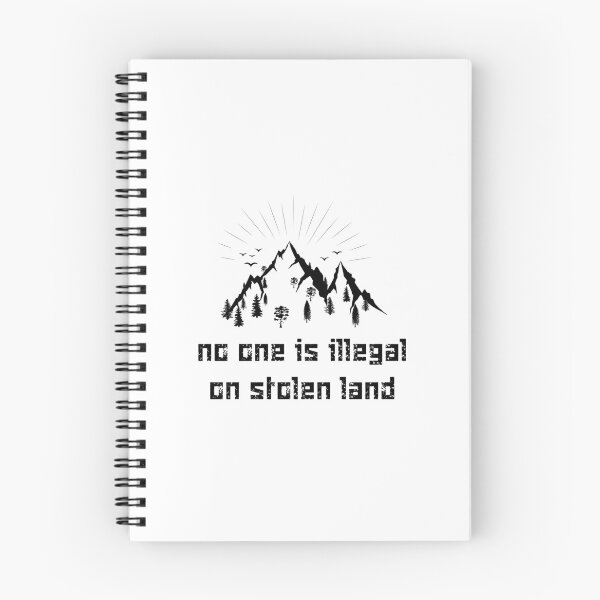 Item preview, No One Is Illegal On Stolen Land designed and sold by 101univers.
