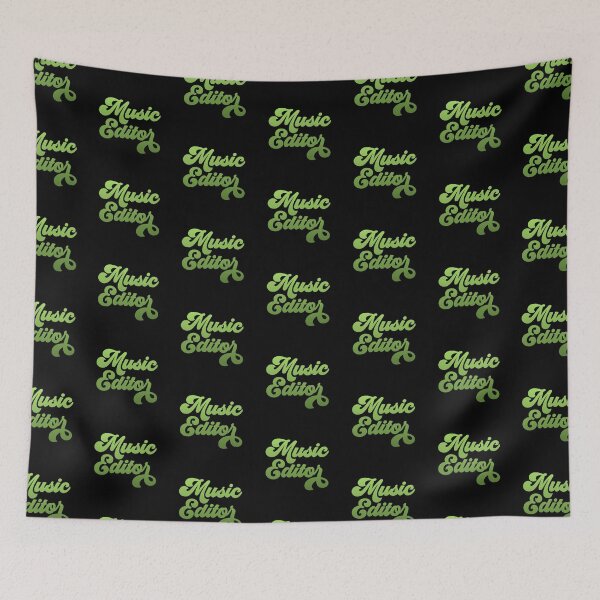 Item preview, Groovy Music Editor - Lime Green Gradient designed and sold by NermilioDesigns.