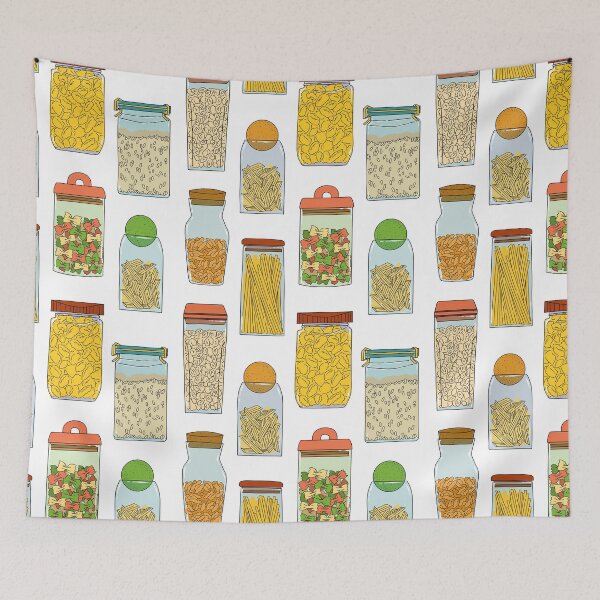 Item preview, Pasta pattern designed and sold by ModernAndFunky.
