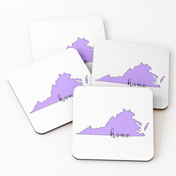 Item preview, Virginia Is My Home | Purple Home State Outline -  designed and sold by PurpleLoveStore.