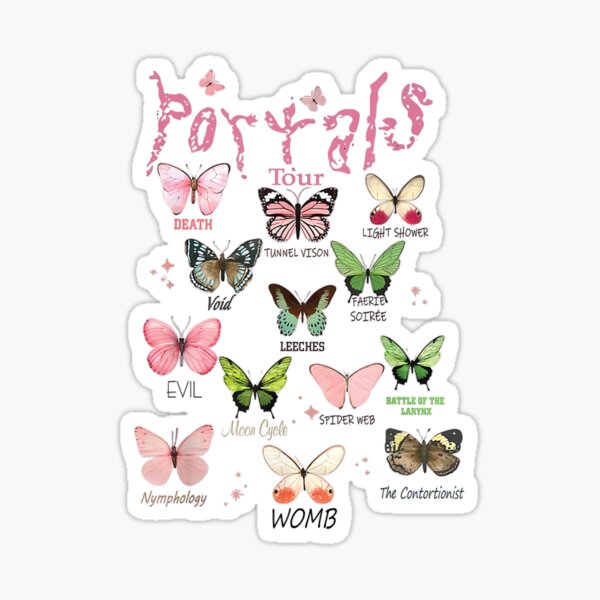 50pcs Melanie Martinez Hot Singer Stickers Aesthetic Decals For