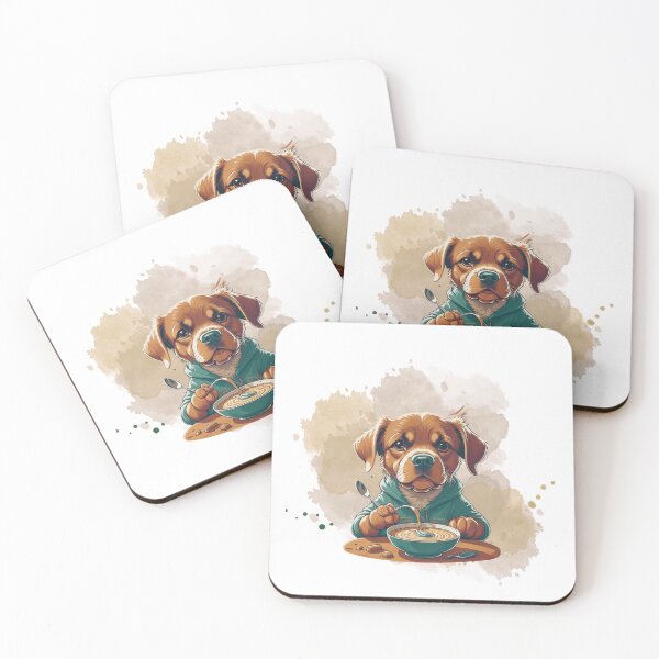 Item preview, "Soup-Loving Pup: Add a Dash of Cuteness to Your Day designed and sold by Lahate.