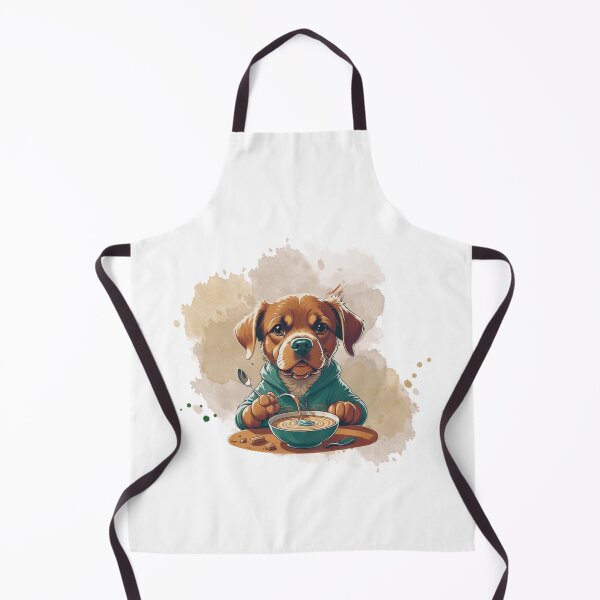 Item preview, "Soup-Loving Pup: Add a Dash of Cuteness to Your Day designed and sold by Lahate.