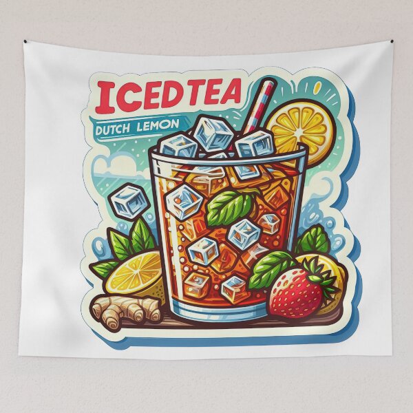 Item preview, Iced Tea  Dutch tea with ginger and lemon designed and sold by Expressions-Sel.