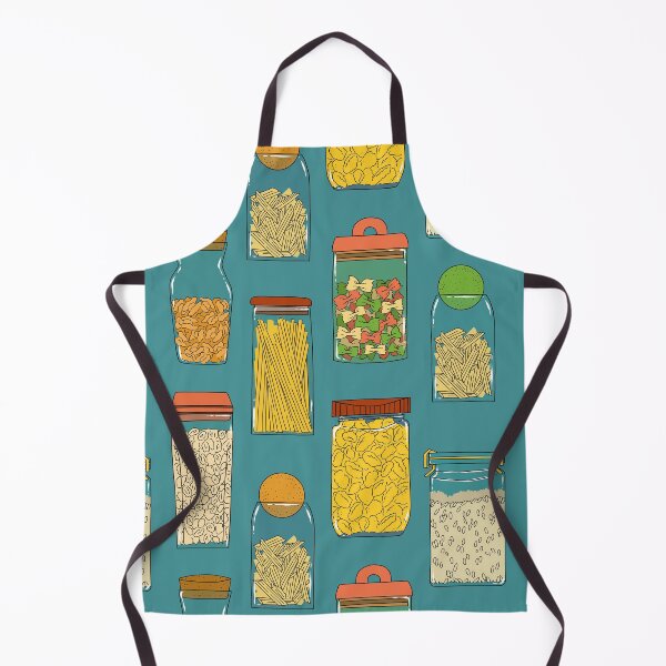 Item preview, Pasta pattern blue designed and sold by ModernAndFunky.