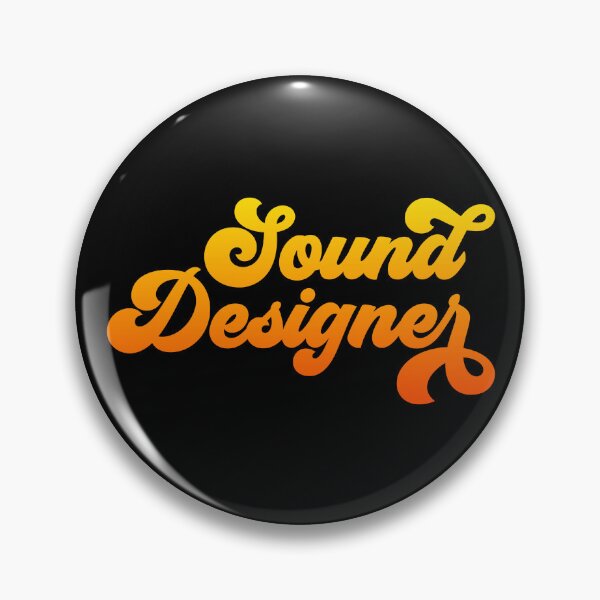 Item preview, Groovy Sound Designer - Fire Orange Gradient designed and sold by NermilioDesigns.
