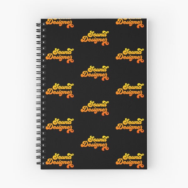 Item preview, Groovy Sound Designer - Fire Orange Gradient designed and sold by NermilioDesigns.