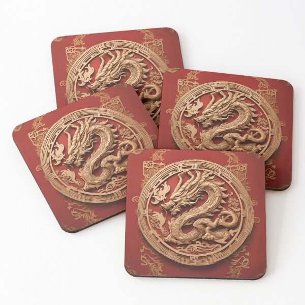 Item preview, Wood Dragon Zodiac designed and sold by letsgetinspired.