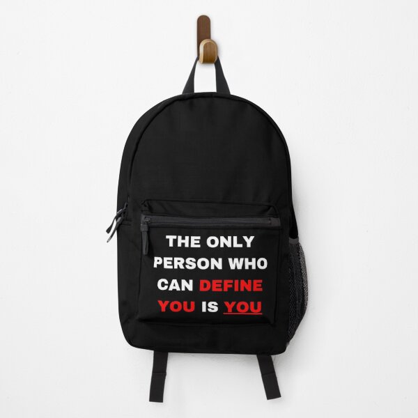 Item preview, The only person who can define you is you Motivational Quote designed and sold by SMARTKIT DESIGNAGENCY.