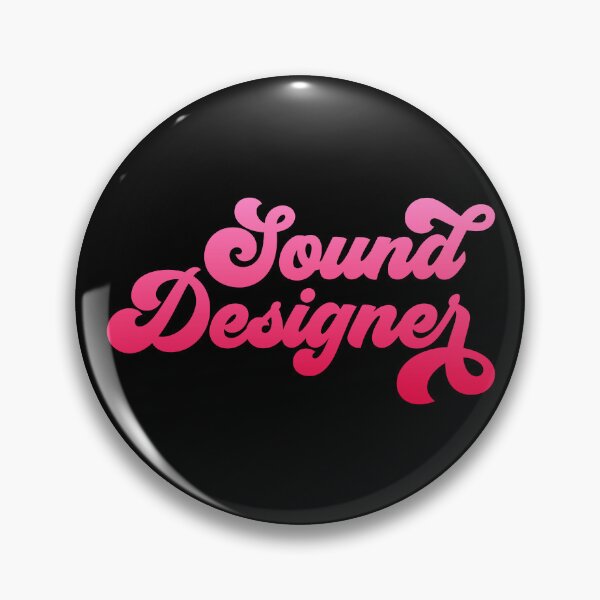 Item preview, Groovy Sound Designer - Hot Pink Gradient designed and sold by NermilioDesigns.