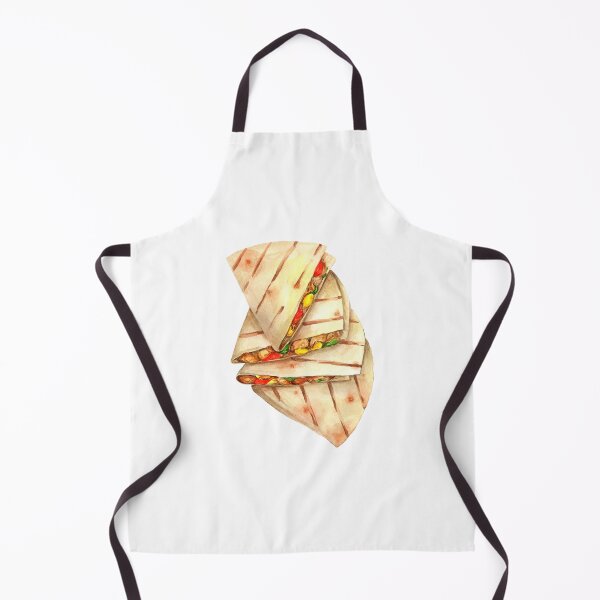 Item preview, Quesadilla With Chicken Corn And Pepper Watercolor designed and sold by BurchardWiley.