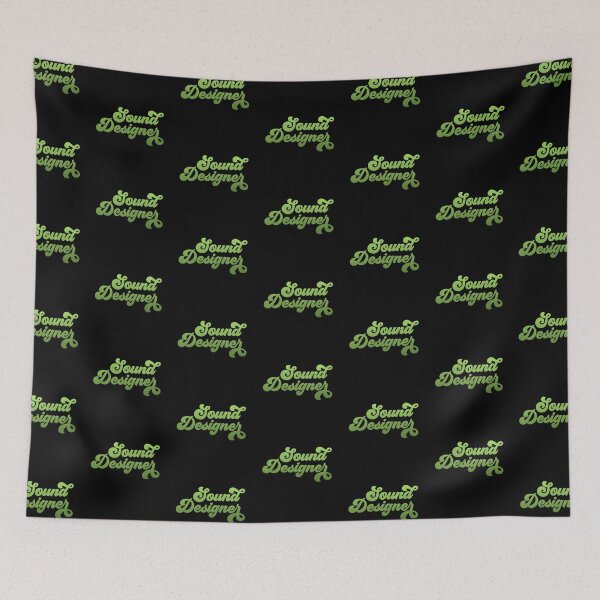 Item preview, Groovy Sound Designer - Lime Green Gradient designed and sold by NermilioDesigns.
