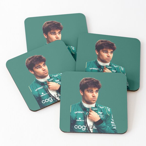 Item preview, Lance Stroll F1 Driver in Green Racing Suit Aston Martin F1 Fernando designed and sold by FormulaGTee1.