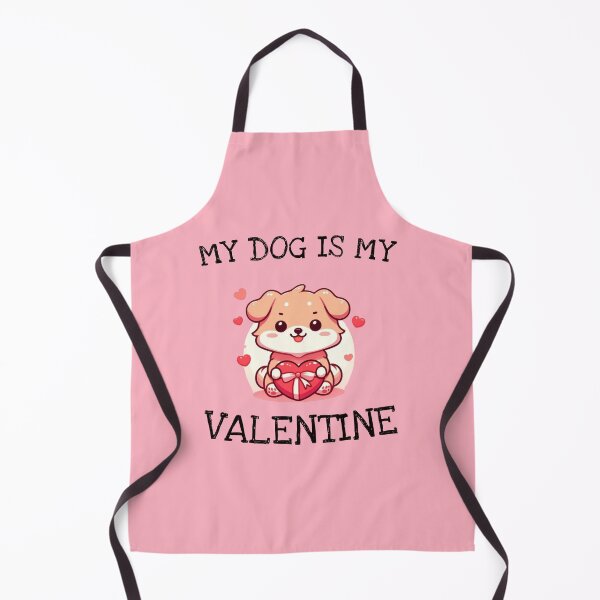 Item preview, My Dog is My Valentine designed and sold by HeadTurningArt.