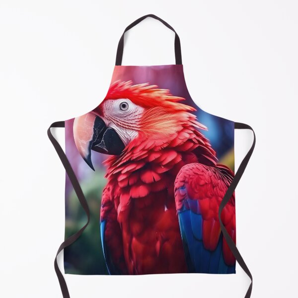 Item preview, Beautiful exotic and tropical red and blue colors parrot or macaw in the summer designed and sold by NBSStore.