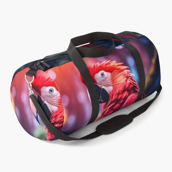 Item preview, Beautiful exotic and tropical red and blue colors parrot or macaw in the summer designed and sold by NBSStore.