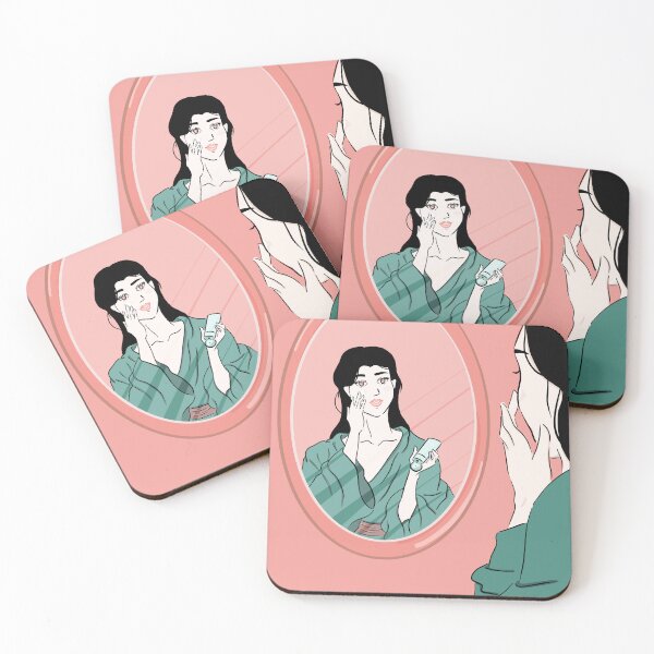 Item preview, Woman Standing Before Mirror designed and sold by Ammi77.