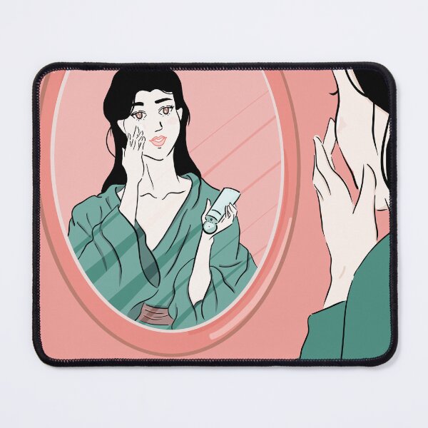 Item preview, Woman Standing Before Mirror designed and sold by Ammi77.
