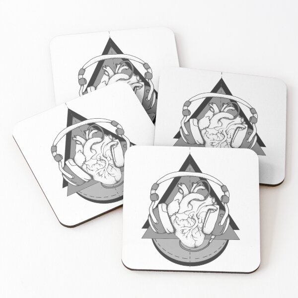 Item preview, Heartbeat b/w designed and sold by ventenart.