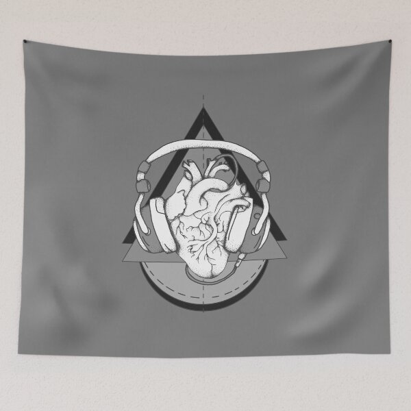 Item preview, Heartbeat b/w designed and sold by ventenart.