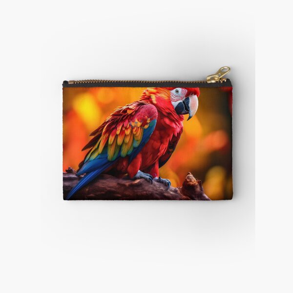 Item preview, Beautiful exotic and tropical red blue and yellow colors parrot or macaw in the summer designed and sold by NBSStore.