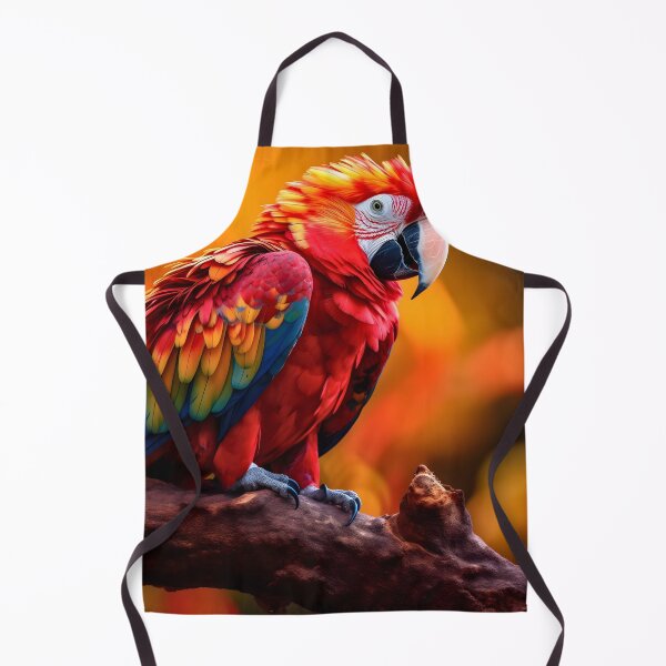 Item preview, Beautiful exotic and tropical red blue and yellow colors parrot or macaw in the summer designed and sold by NBSStore.