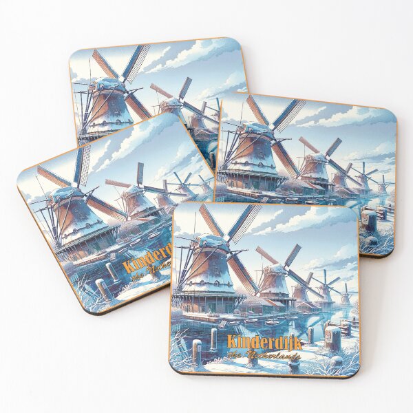 Item preview, Frozen Windmills Scene designed and sold by Era-of-Traveler.