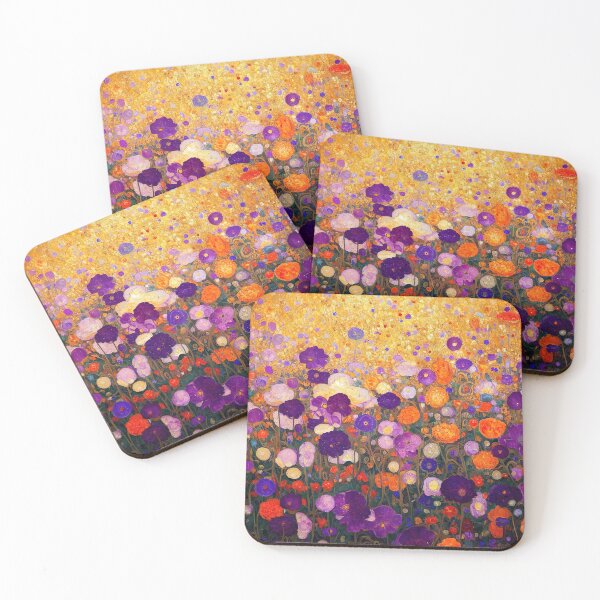 Item preview, Gustav Klimt Flower Garden designed and sold by maniacfitness.