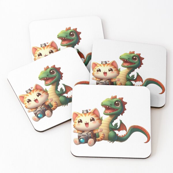 Item preview, cat and dragon  designed and sold by jakkapan Tunyajaroen.
