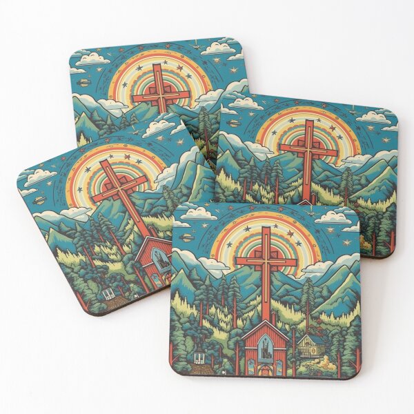 Item preview, Mountain Church designed and sold by Yawai.