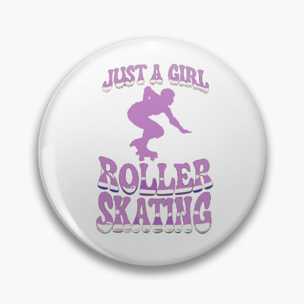 Item preview, Just A Girl Who Loves Roller Skating designed and sold by DashBliss.