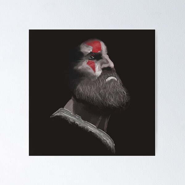 Item preview, Kratos GoW designed and sold by VikArtwork.