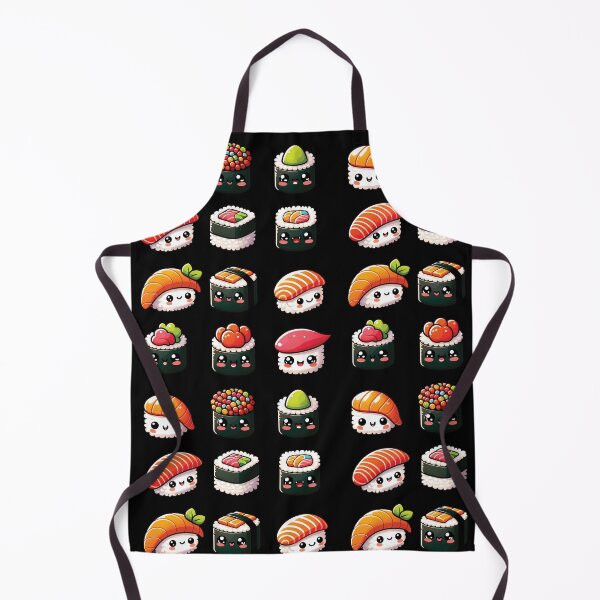 Item preview, Adorable Kawaii Sushi Collection - Cute and Whimsical Sushi Set designed and sold by DesignDoodleArt.