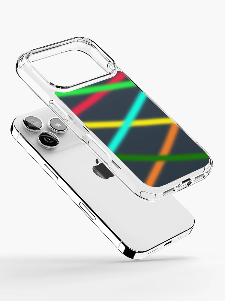 Thumbnail 2 of 5, iPhone Case, Abstract Multi Color Pattern - Multicolor Pattern designed and sold by Speed Prints.