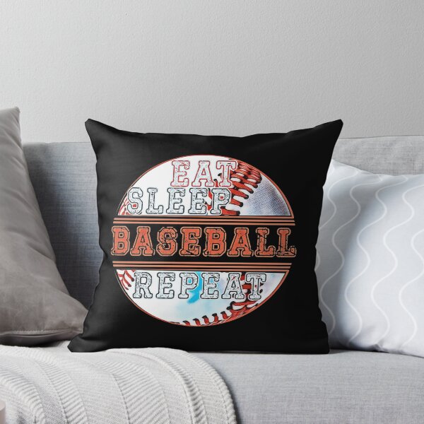 Item preview, Eat Sleep Baseball Repeat designed and sold by csoDesign.