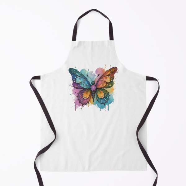 Item preview, Butterfly on colorful watercolour background designed and sold by AllPrintForYou.