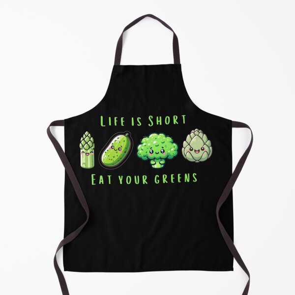 Item preview, Life is short - eat your greens designed and sold by Kate Made ART.