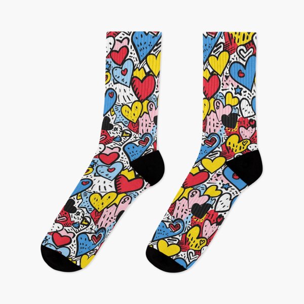 Item preview, Hearts Celebration - Hearts Pattern - pop hearts -  Valentine  designed and sold by Loffartdesign.