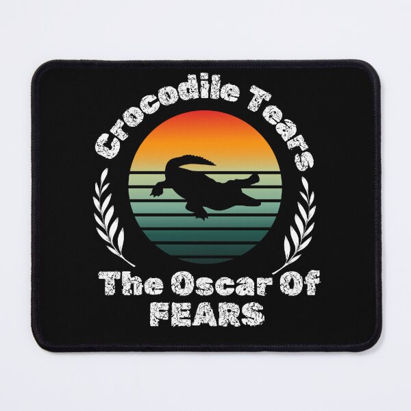 Item preview, crocodile animal alligator cute silhouette reptile retro sunset designed and sold by DesignYourWaystore.
