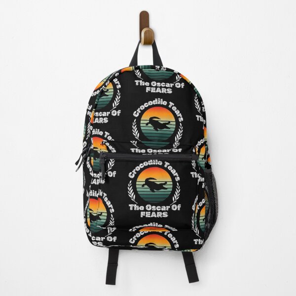 Item preview, crocodile animal alligator cute silhouette reptile retro sunset designed and sold by DesignYourWaystore.